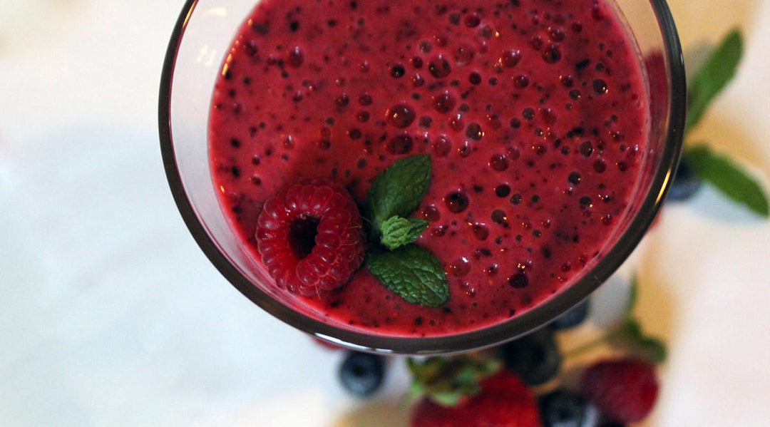 Mit einem feschen Aroniasmoothie den Frühling willkommen heißen - Frankenaronia