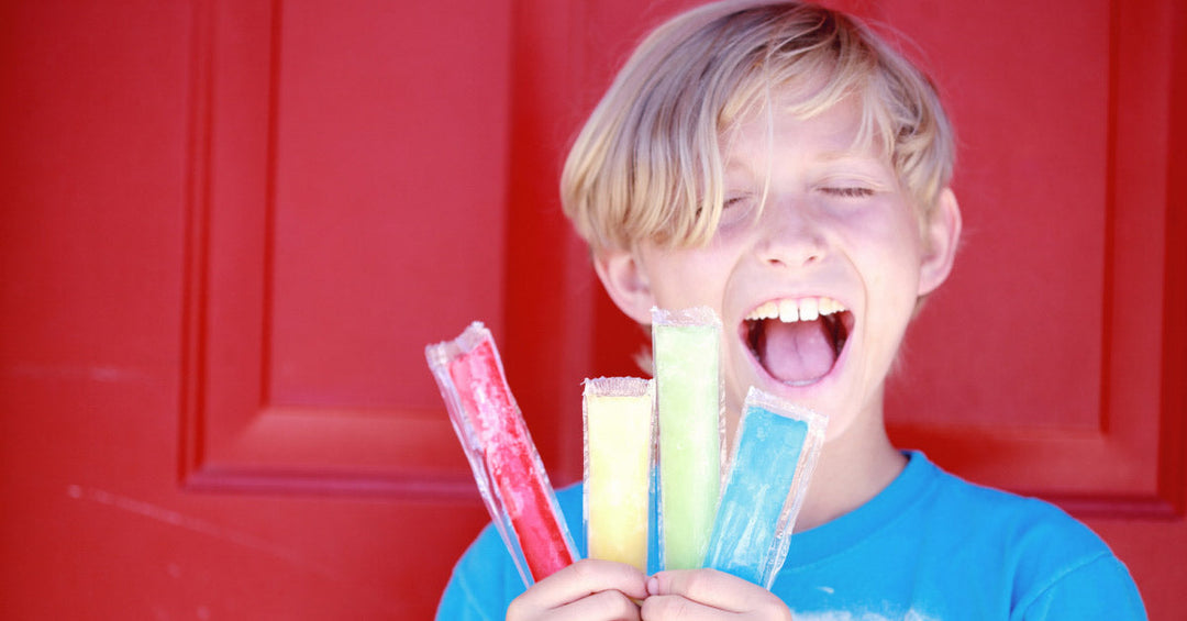 Wie wär’s mit einem selbstgemachtem  Aroniabeeren-Sorbet zum Kindertag?
