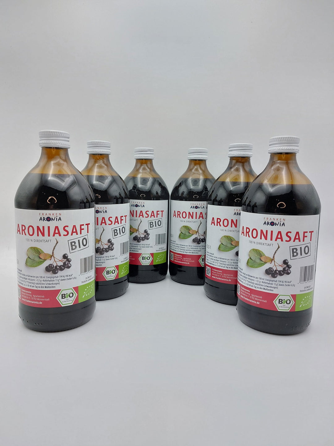 Bio Aroniasaft (0,5 L, Einweg) im 6 er Pack - Frankenaronia