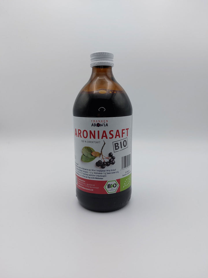 Bio Aroniasaft (0,5 L, Einweg) im 6 er Pack - Frankenaronia